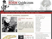 Tablet Screenshot of bdsm-guide.com